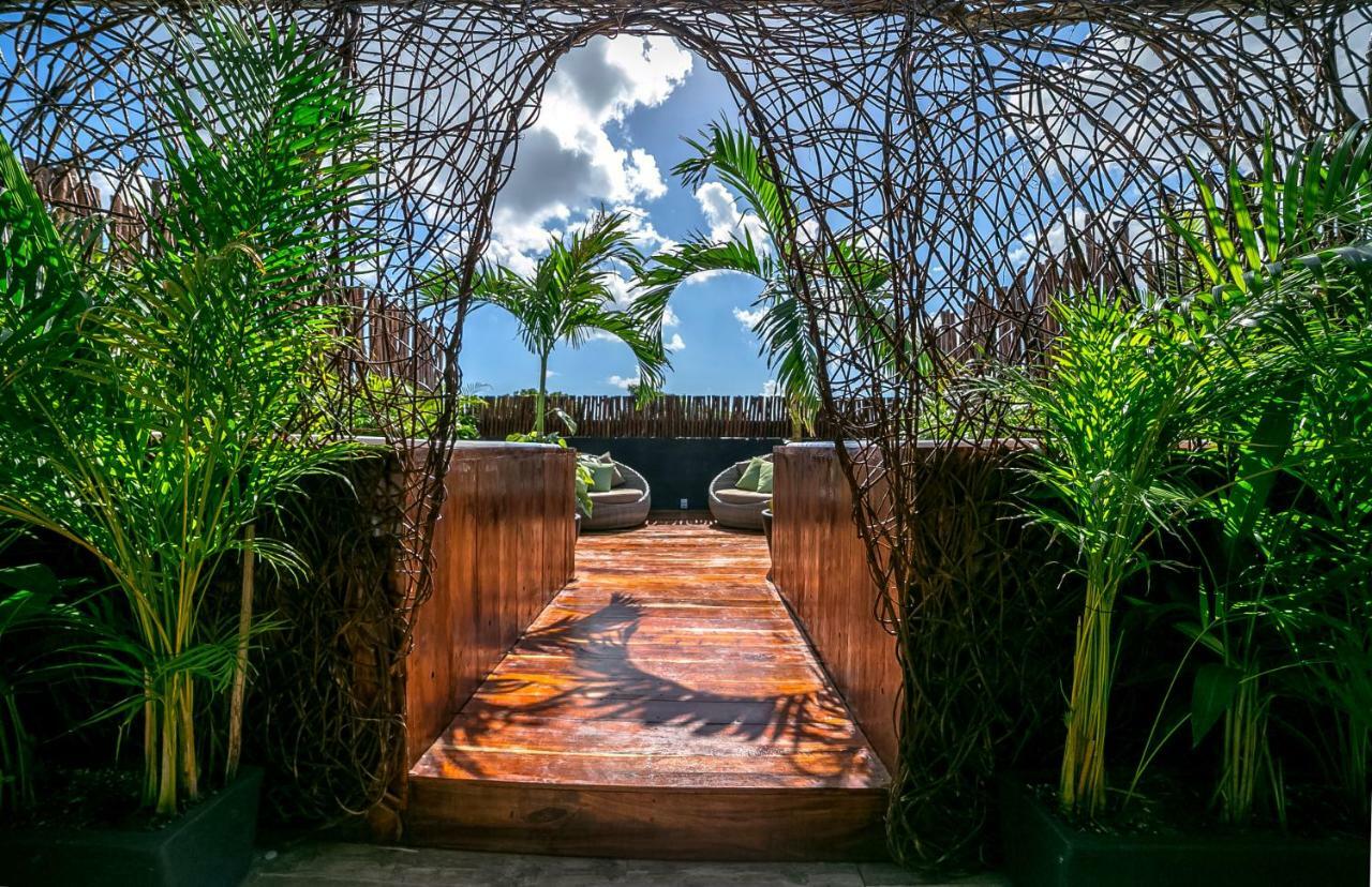 Grand Balam Plaza Aparthotel Tulum Pueblo Buitenkant foto